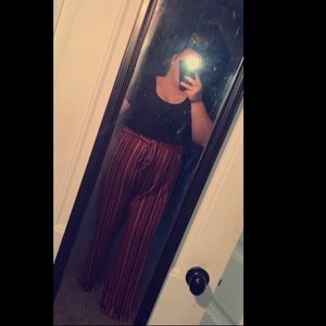 One piece pant suit romper!